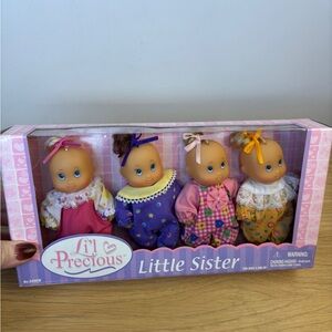 1990’s Lil Precious Little Sister Mini Doll Set - Multicolor NEW!!!